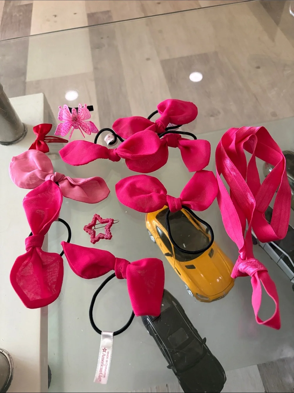 American Girl hair ties lot